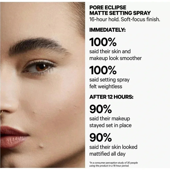 Milk Makeup Pore Eclipse Mattifying + Blurring Setting Spray 1.35 oz NIB - Picture 4 of 9